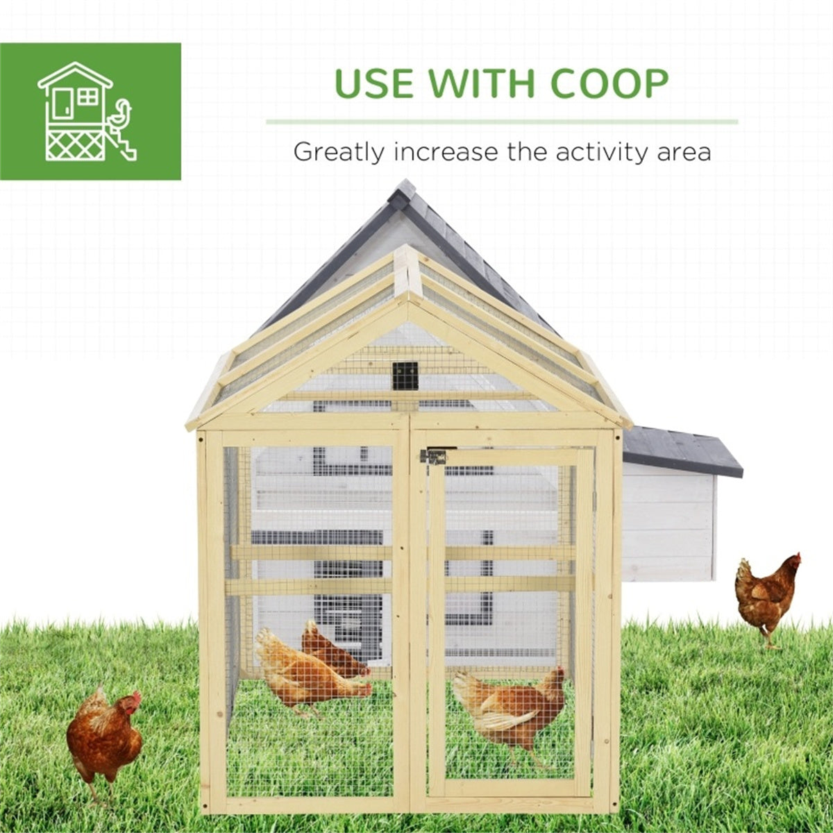 Wooden Chicken Coop